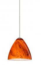 Besa Lighting 1XT-1779HB-LED-SN - Besa Pendant Mia Satin Nickel Habanero 1x5W LED