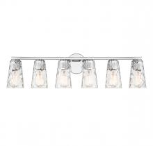 Savoy House 8-2603-6-CH - Gordon 6-Light Bathroom Vanity Light in Chrome