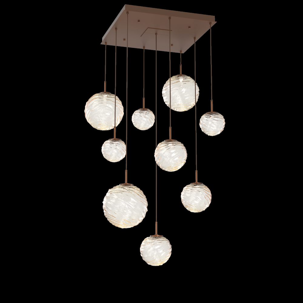 Gaia Square Multi-Pendant Chandelier