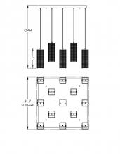 Hammerton CHB0020-09-FB-0-C01-E2 - Downtown Mesh Square Multi-Port-09