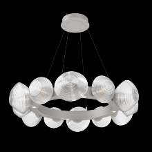 Hammerton CHB0089-36-BS-C-CA1-L3 - Mesa Radial Ring Chandelier