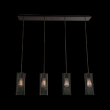 Hammerton PLB0020-07-BB-0-C01-E2 - Downtown Mesh Linear Pendant Chandelier