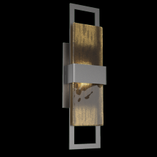 Hammerton ODB0085-01-AG-BG-L2 - Sasha 20&#34; Sconce-Argento Grey-Bronze Granite