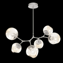 Hammerton PLB0086-BA-BS-FA-001-L1 - Luna 6pc Branch-Beige Silver-Floret Inner