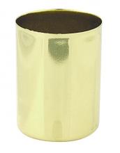 American De Rosa Lamparts E1410 - 1-1/2IN X 2IN STL CANDLE CUP B/P