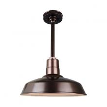 Hi-Lite MFG Co. H-QSN15116-SA-145/QSN12ST3-145/QSNHSC-145 - 16" Ceiling Stem Light