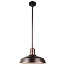 Hi-Lite MFG Co. H-QSN15116-SA-145/QSN36ST3-145/QSNHSC-145 - 16" Ceiling Stem Light