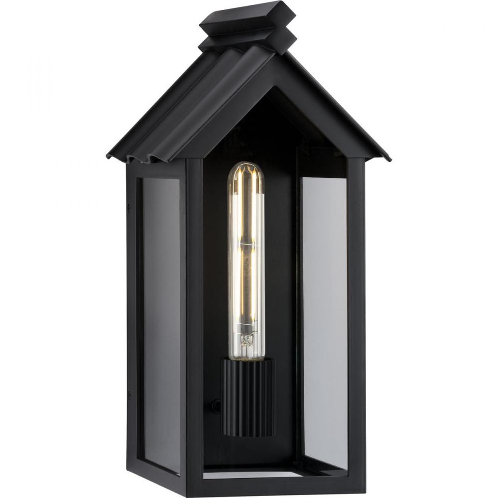 POINT DUMEÂ® by Jeffrey Alan Marks for Progress Lighting Dunemere Matte Black Outdoor Wall Lantern w