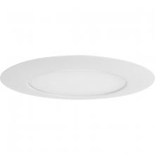 Progress P806004-028 - 6&#34; Satin White Recessed Lensed Shower Trim with Glass Diffuser for 6&#34; Housing (P806N series)