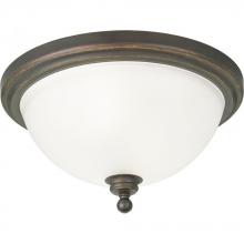 Progress P3312-20 - Madison Collection Two-Light 15-3/4&#34; Close-to-Ceiling