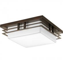 Progress P3447-2030K9 - Helm Collection One-Light 11&#34; LED Flush Mount