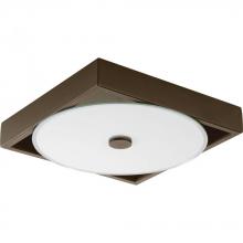 Progress P350026-129-30 - Frame Collection One-Light 12" LED Flush Mount/Wall Sconce