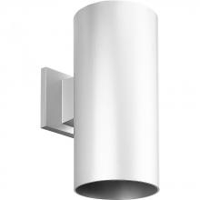 Progress P5641-30 - 6&#34; White Outdoor Wall Cylinder
