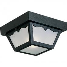 Progress P5744-31 - One-Light 8-1/4&#34; Flush Mount for Indoor/Outdoor use