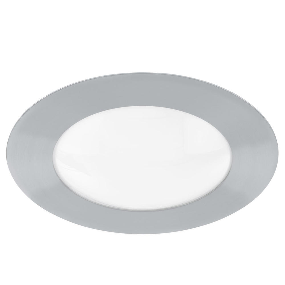 1x18W LED Ceiling Light w/ Chrome Finish & Satin Glass