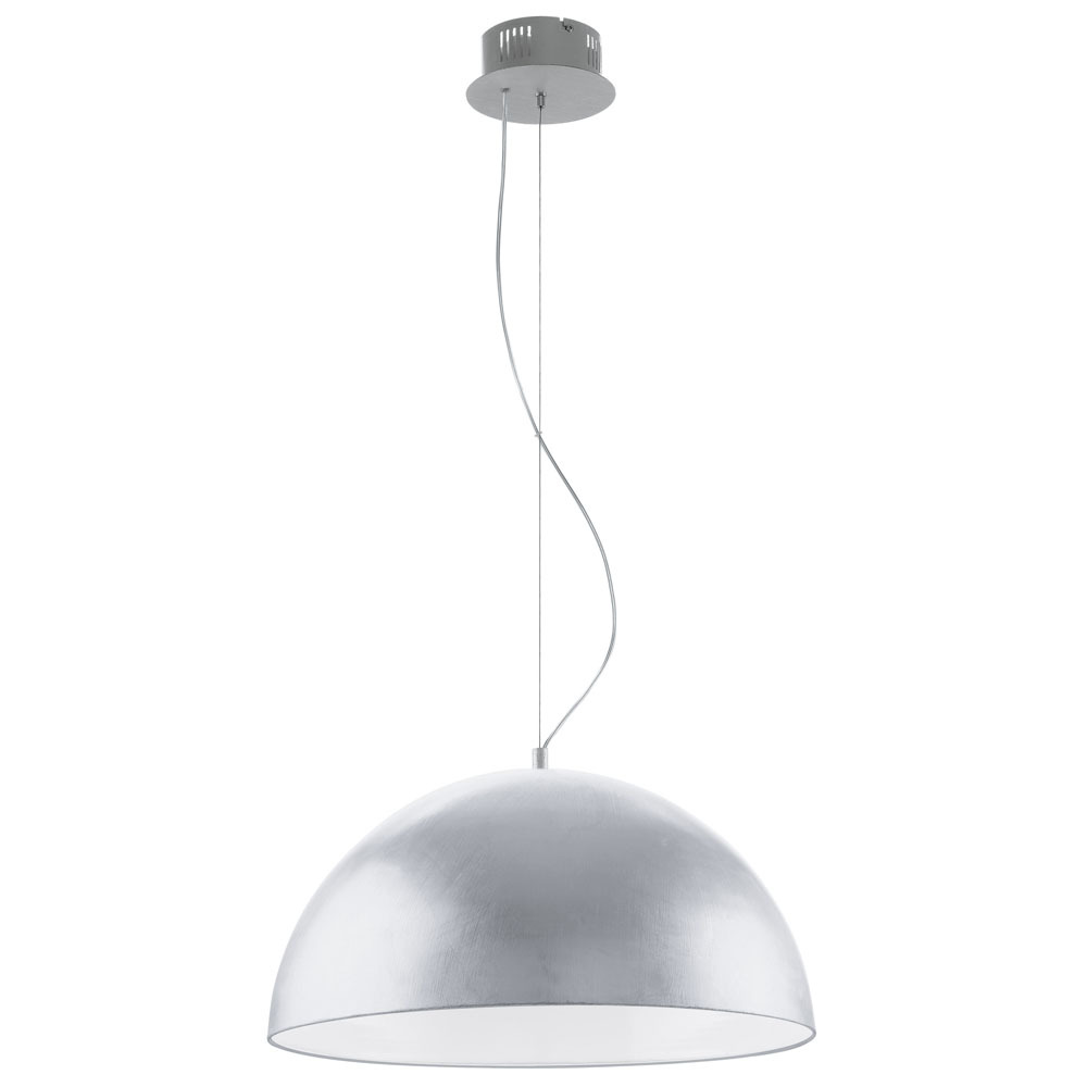 1x22.5W LED Pendant w/ Silver Finish & White Diffuser