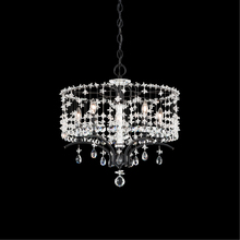 Schonbek 1870 TC1018N-06H - Bella Rose 5 Light 120V Chandelier in White with Heritage Handcut Crystal