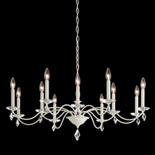 Schonbek 1870 MD1012N-59H - Modique 12 Light 120V Chandelier in Ferro Black with Clear Heritage Handcut Crystal