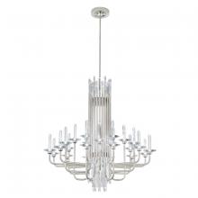 Schonbek 1870 S5724-18O - Calliope 24 Light 120-277V Chandelier in Black with Optic Crystal