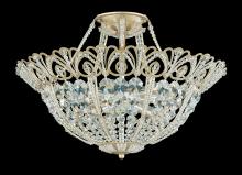 Schonbek 1870 9843-22R - Rivendell 9 Light 120V Semi-Flush Mount in Heirloom Gold with Radiance Crystal