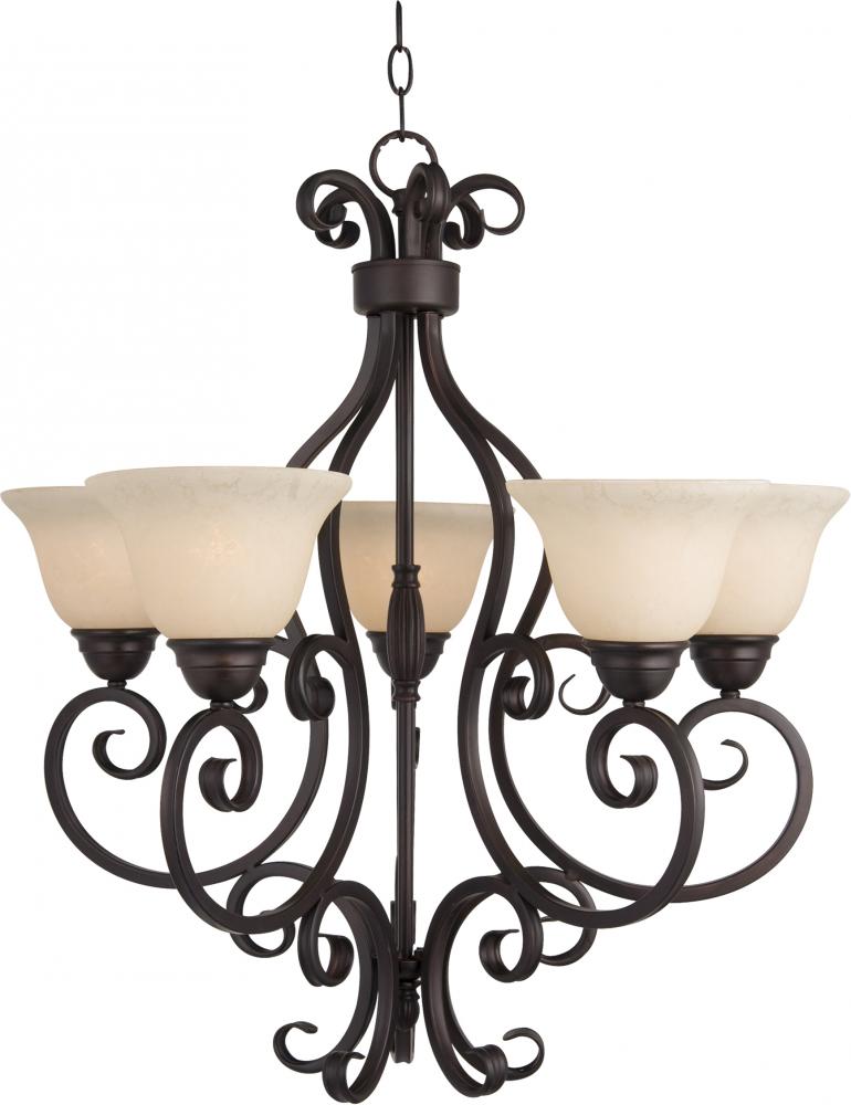 Manor-Single-Tier Chandelier