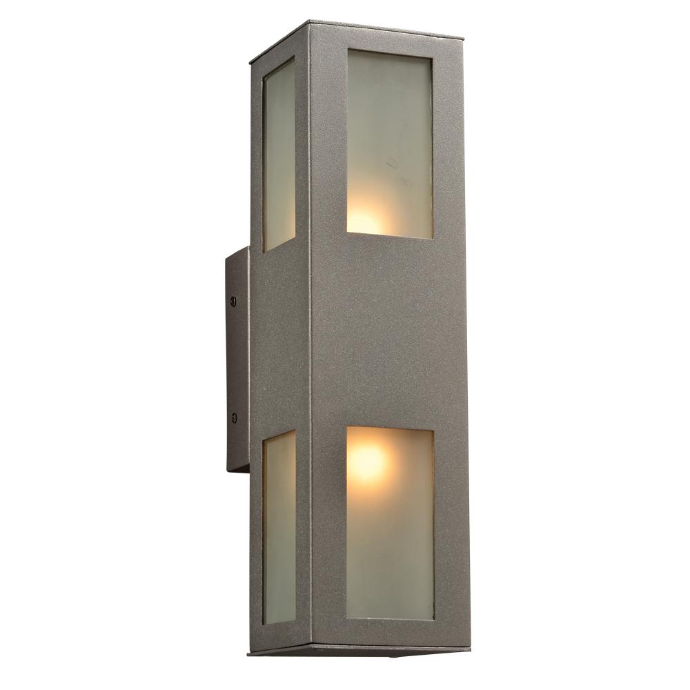 2 Light Outdoor Fixture Tessa Collection 8041 BZ