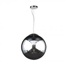 PLC Lighting 14855 PC - 1 Light Pendant Mercury Collection 14855 PC