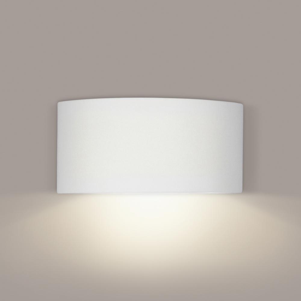 Krete Downlight Wall Sconce: Southern Hickory Burl (E26 Base Dimmable LED (Bulb included))