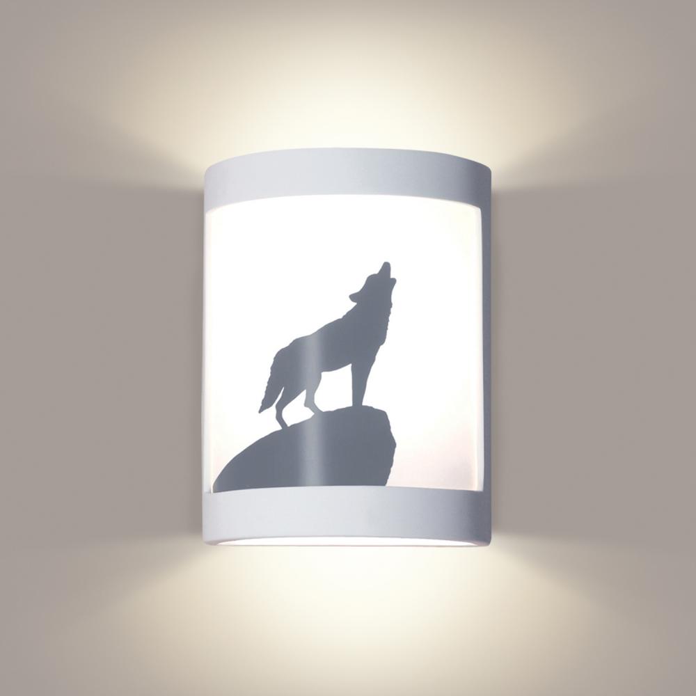 Lone Wolf Wall Sconce: