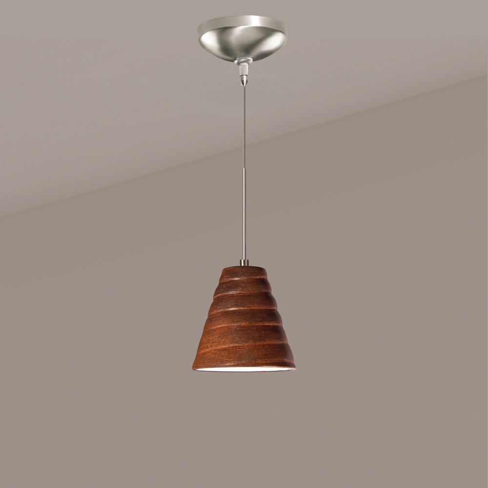 Vortex Low Voltage Mini Pendant Butternut (12V Dimmable MR16 LED (Bulb included))