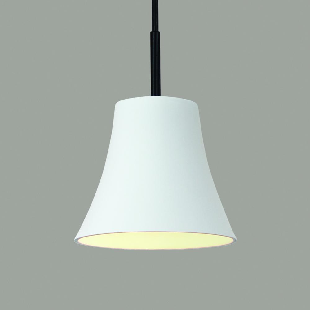 Bella Mini Pendant: Graphite (Black Cord & Canopy)