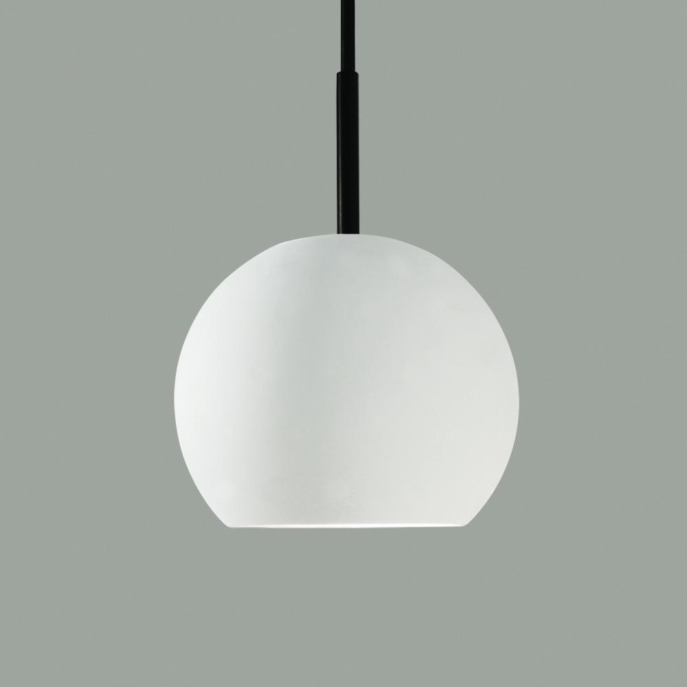 Orb Mini Pendant: Graphite (Black Cord & Canopy)