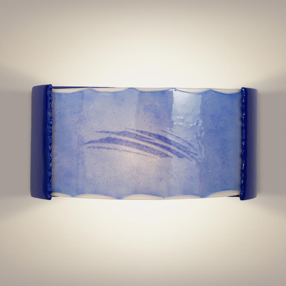 Storm Wall Sconce Cobalt Blue and Sapphire