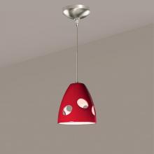 A-19 LVMP16-MR-LEDMR16 - Milano Low Voltage Mini Pendant Matador Red (12V Dimmable MR16 LED (Bulb included))