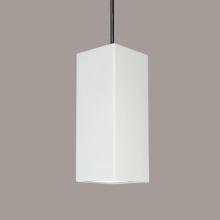 A-19 P1801-1LEDE26-CSTF-BCC - Timor Pendant: Custom Finish or Color Match (E26 Base Dimmable LED (Bulb included)) (Black Cord & Ca