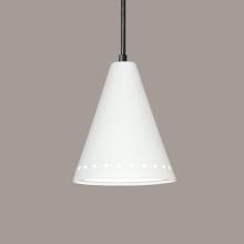 A-19 P804-BG-BCC-1LEDE26 - Greenlandia Pendant: Black Gloss (Black Cord & Canopy)