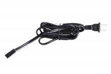 Craftmade CPK11-PG6-BLK - 6&#39; Under Cabinet Puck Cord and Plug in Black