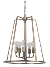 Craftmade 45935-SB - 5 Light Foyer