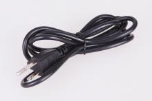 Craftmade CUC10-PG5-BLK - 5&#39; Under Cabinet Light Cord and Plug in Black