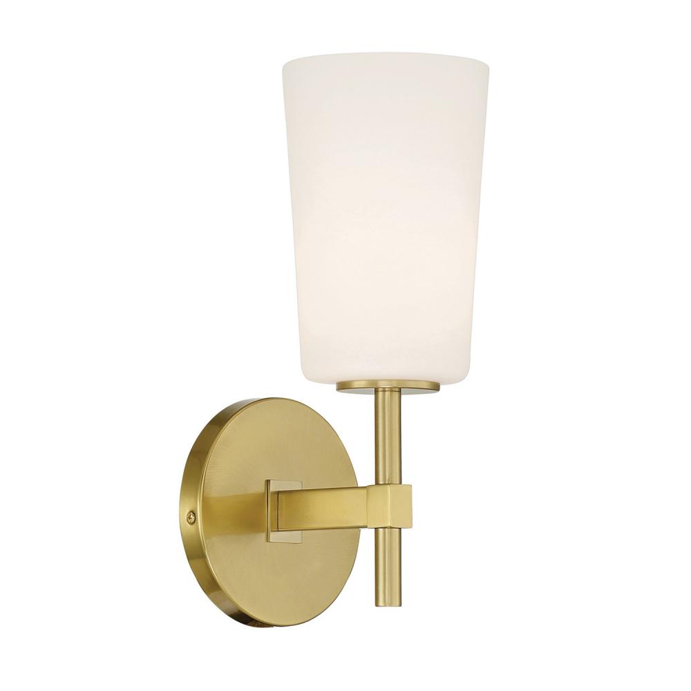 Colton 1 Light Aged Brass Bathroom Vanity