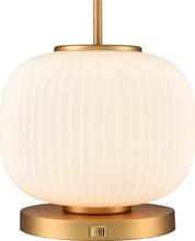 DVI DVP40017BR-RIO - Mount Pearl 12&#34; Table Lamp