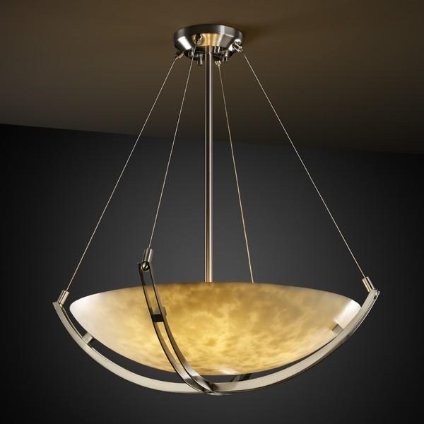 18" LED Pendant Bowl w/ Crossbar