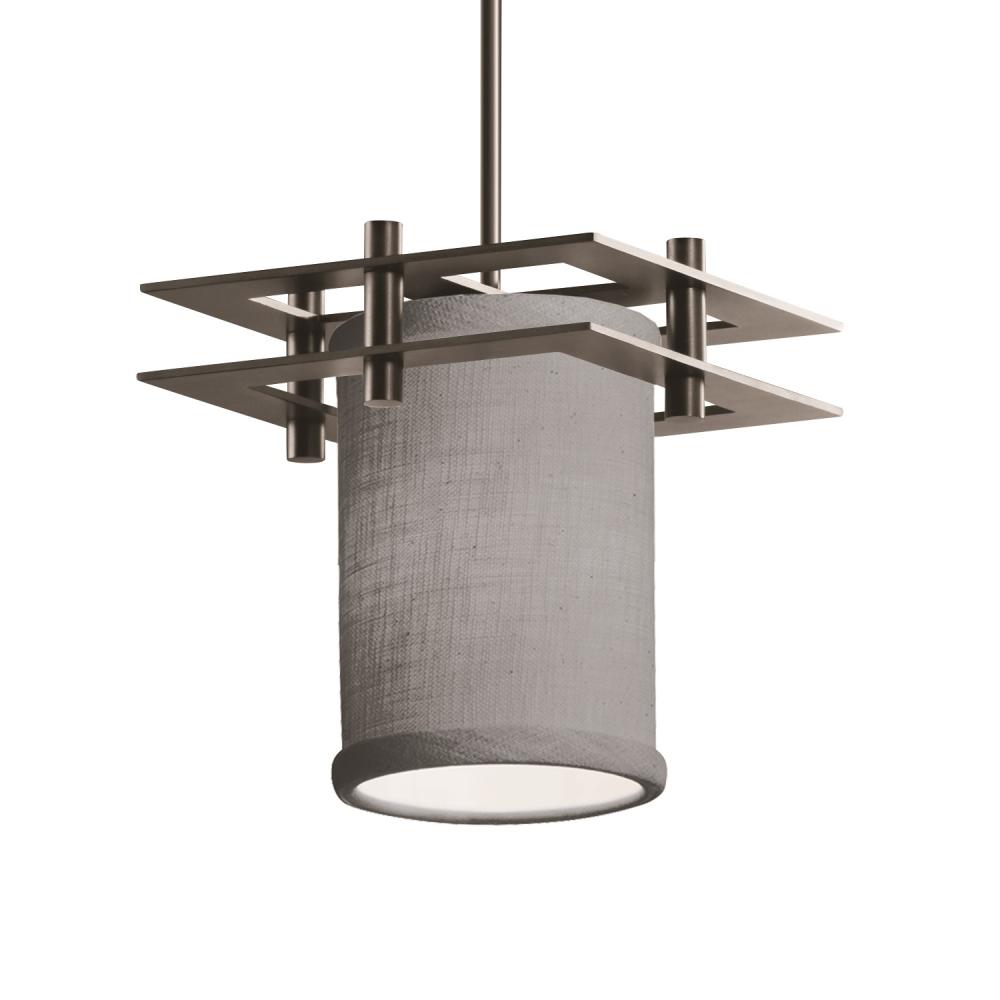 Metropolis 1-Light Small LED Pendant (2 Flat Bars)