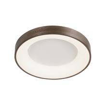 Justice Design Group ACR-4051-OPAL-LTBZ - Sway 19&#34; Round LED Flush-Mount