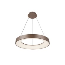 Justice Design Group ACR-4060-OPAL-LTBZ - Sway 15&#34; Round LED Pendant