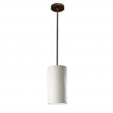 Justice Design Group CER-9625-BIS-DBRZ-RIGID - Large Cylinder Pendant