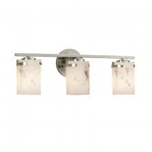 Justice Design Group FAL-8453-10-NCKL - Atlas 3-Light Bath Bar