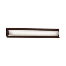 Justice Design Group FSN-8635-WEVE-DBRZ - Lineate 30&#34; Linear LED Wall/Bath