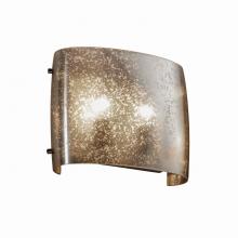 Justice Design Group FSN-8855-MROR-DBRZ - ADA Wide Oval Wall Sconce