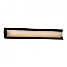 Justice Design Group PNA-8635-WAVE-MBLK - Lineate 30&#34; Linear LED Wall/Bath